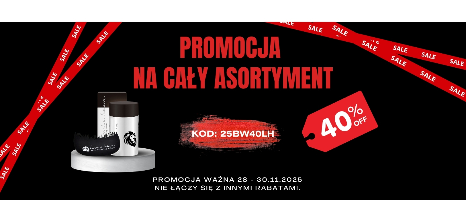 Lions Hair promocja na Black Weekend 2025